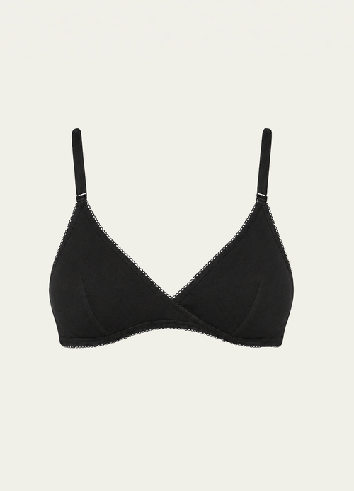black bamboo bralette
